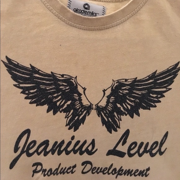 Akademiks Boys Shirt Tan with Logo & Wings Size 6 - Picture 2 of 5